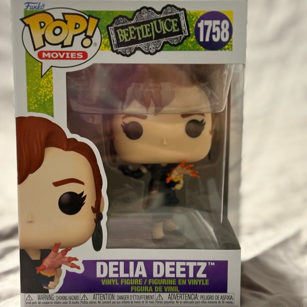 Funko Pop Movies: Beetlejuice - Delia Deetz - Vinyl Figure #1758